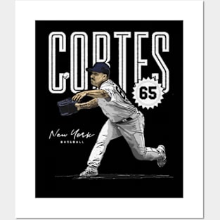 Nestor Cortes New York Y Card Posters and Art